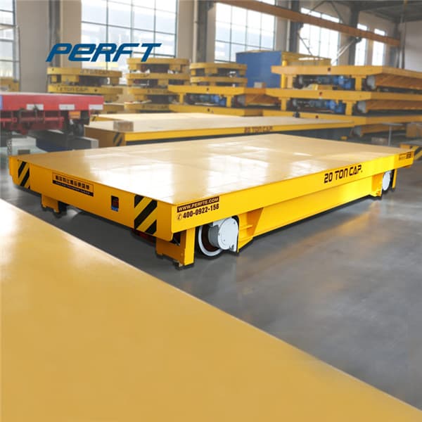 90 tons industrial transfer trolley on forging factory